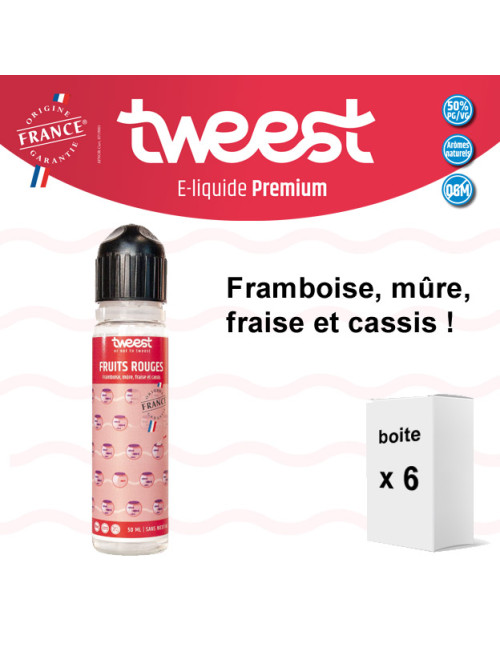 Fruits rouge - 50 ml (x6)