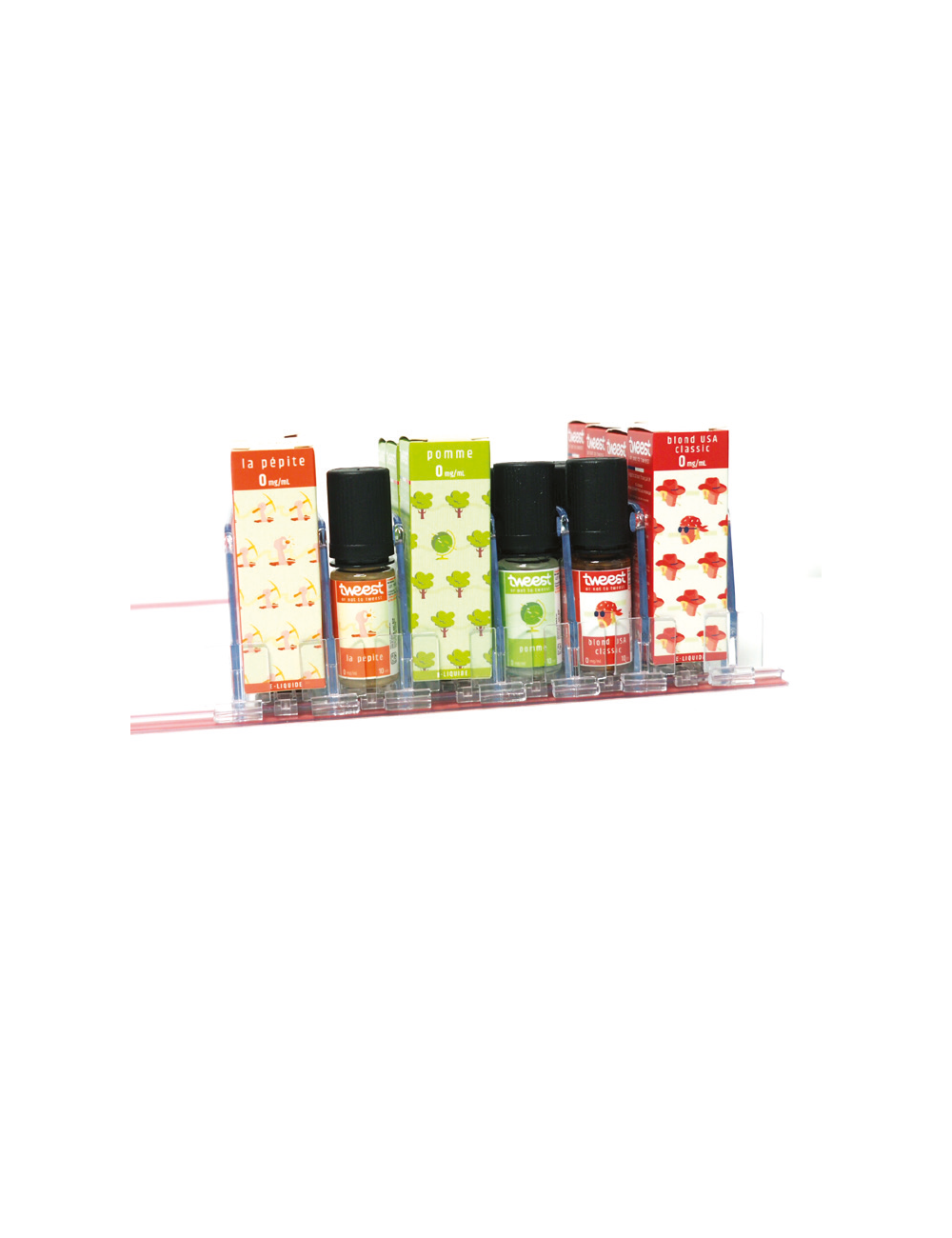 Poussoir E-liquide avec boîte Poussoir E-liquide avec boîte